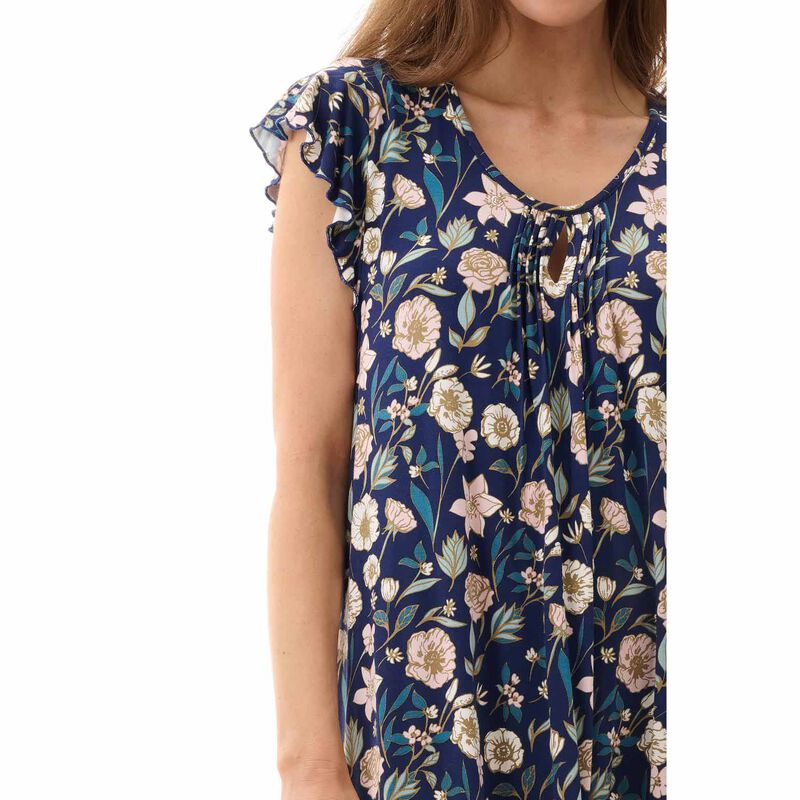 Givoni Flutter Sleeve Short Nightie image number 2